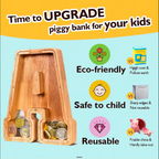 Alphabet Wooden Gullak