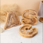 Alphabet Wooden Gullak